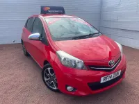 Used Toyota Yaris Trend 2014 Red Hatchback
