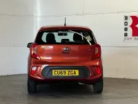 Used Kia Picanto 66 HP (48 kW) 2019 Orange Hatchback
