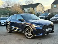 Used Audi Q3 Black Edition 150 HP (110 kW) 2023 Blue SUV