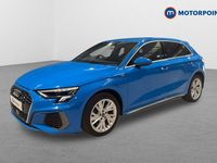 Used Audi A3 e-tron S-Line 2023 Blue Hatchback