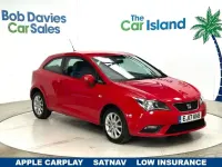 Begagnad Seat Ibiza SE Technology 2017 Röd Halvkombi