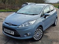 Used Ford Fiesta Titanium 2009 Blue Hatchback