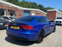 Used Audi A5 2016 Blue Coupe