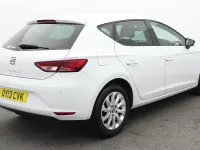 Käytetty Seat Leon SE 105 HP (77 kW) 2013 Valkoinen Viistoperä