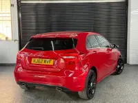 Used Mercedes A180 109 HP (80 kW) 2013 Red Hatchback