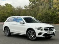 Used Mercedes GLC220 AMG line 170 HP (125 kW) 2015 White SUV