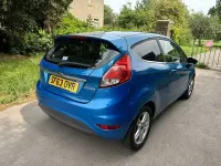 Used Ford Fiesta Zetec 82 HP (60 kW) 2013 Blue Hatchback