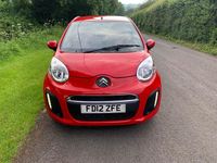Used Citroën C1 VTR Sport 68 HP (50 kW) 2012 Red Hatchback