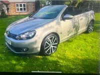 Used VW Golf Cabriolet GT 2012 Silver Cabriolet