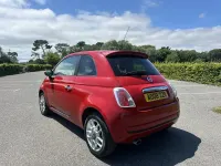 Used Fiat 500 Sport 69 HP (50 kW) 2008 Red Hatchback