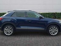 Used VW T-Roc SEL 150 HP (110 kW) 2020 Blue SUV