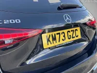 Used Mercedes C200 AMG line 204 HP (150 kW) 2023 Black Estate
