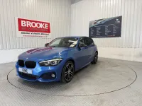Used BMW 118 M Sport 2019 Blue Hatchback