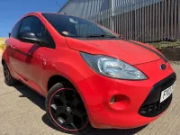 Used Ford Ka S 69 HP (50 kW) 2013 Red Hatchback