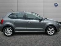Used VW Polo Match 88 HP (64 kW) 2016 Grey Hatchback