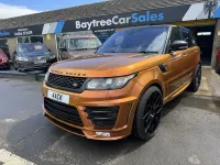 Used Land Rover Range Rover Sport Autobiography Dynamic 306 HP (225 kW) 2017 Orange SUV