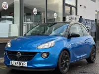 Used Vauxhall Adam 70 HP (51 kW) 2018 Blue Hatchback