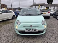 Used Fiat 500 69 HP (50 kW) 2015 Green Hatchback