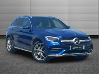 Used Mercedes GLC300 AMG Line Premium 241 HP (177 kW) 2019 Blue SUV