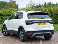 Used VW T-Cross Black Edition 110 HP (80 kW) 2024 White SUV