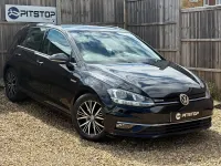 Used VW Golf VII SE 130 HP (95 kW) 2018 Black Hatchback