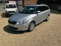 Used Skoda Fabia Elegance 105 HP (77 kW) 2014 Silver Estate