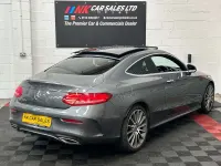 Used Mercedes C220 AMG Line Premium 170 HP (125 kW) 2018 Grey Coupe