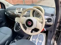 Used Fiat 500 Pop 69 HP (50 kW) 2009 Grey Cabriolet