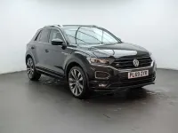 Used VW T-Roc R-line 150 HP (110 kW) 2020 Black SUV