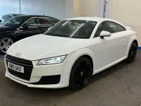 Begagnad Audi TT Sport 184 HK (135 kW) 2015 Vit Sportkupé