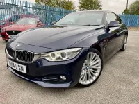 Used BMW 428 Luxury Line 245 HP (180 kW) 2014 Blue Coupe
