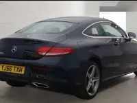 Used Mercedes C250 AMG line 204 HP (150 kW) 2016 Blue Coupe