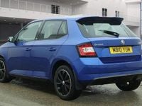 Used Skoda Fabia Monte Carlo 110 HP (80 kW) 2017 Blue Hatchback