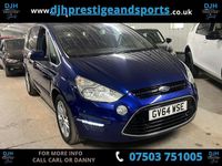 Used Ford S-MAX Titanium 150 HP (110 kW) 2015 Blue MPV