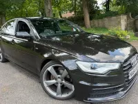 Used Audi A6 Black Edition 190 HP (139 kW) 2014 Black Sedan