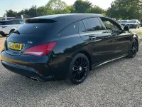 Used Mercedes CLA220 Shooting Brake AMG 177 HP (130 kW) 2016 Black Estate