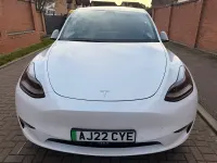 Used Tesla Model Y Long Range AWD 378 kW (514 HP) 2022 White SUV