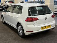Used VW Golf VII S 125 HP (91 kW) 2018 White Hatchback
