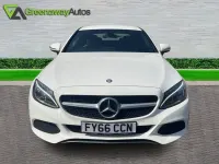 Used Mercedes C220 170 HP (125 kW) 2016 White Coupe