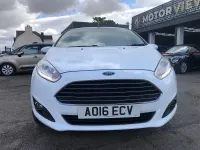 Used Ford Fiesta Zetec 2016 White Hatchback