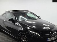Used Mercedes C200 AMG Line Premium 184 HP (135 kW) 2018 Black Coupe