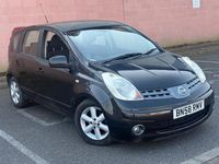 Used Nissan Note Acenta 2008 Black Hatchback