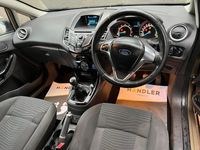 Used Ford Fiesta Zetec 2014 Brown Hatchback