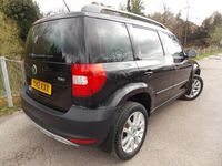 used Skoda Yeti 2.0 TDI CR [140] Elegance 4x4 5dr Black Full Service History