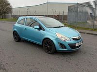 Used Vauxhall Corsa Excite 2011 Blue Hatchback