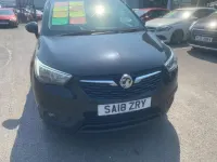 Used Vauxhall Crossland X 2018 Black SUV