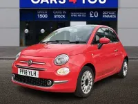 Used Fiat 500 Lounge 69 HP (50 kW) 2018 Pink Hatchback