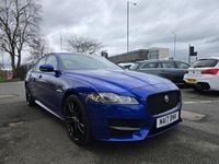 Used Jaguar XF R-Sport 180 HP (132 kW) 2017 Blue Sedan