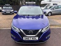 Used Nissan Qashqai Acenta 2017 Blue SUV