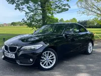 Used BMW 218 Comfort Edition 2015 Black Coupe